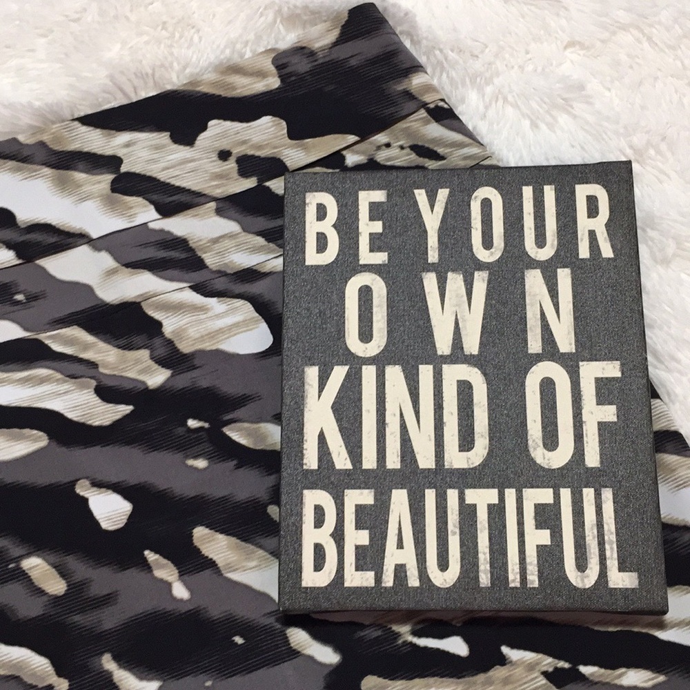 Camouflage Print Skirt Sz 12